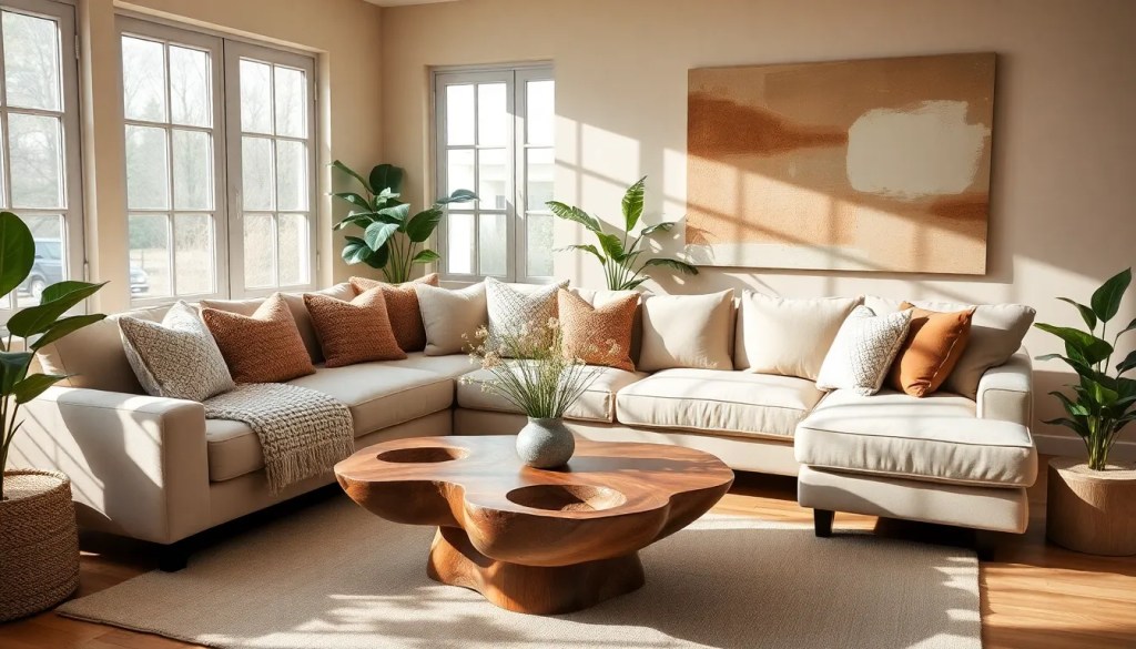 11 Cozy Organic Modern Living Room Ideas That Feel Like a&nbsp;Hug!