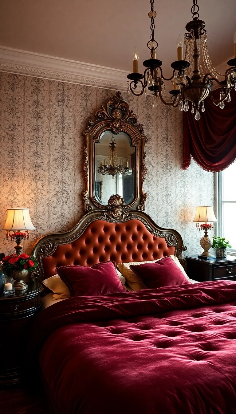 12 Affordable Bedroom Makeovers That'll Give You Sweet Dreams! - 9. Vintage Glamour