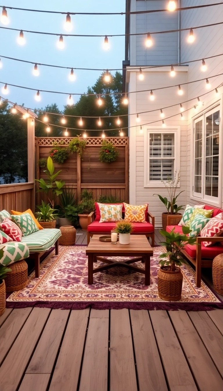 13 Boho Decor Ideas That'll Make You Feel Like You're in a Dream! - 13. Outdoor Boho Spaces