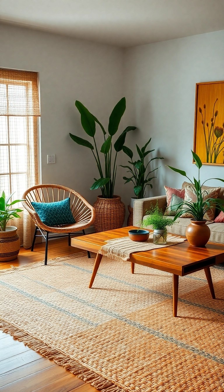 13 Boho Decor Ideas That'll Make You Feel Like You're in a Dream! - 9. Natural Materials