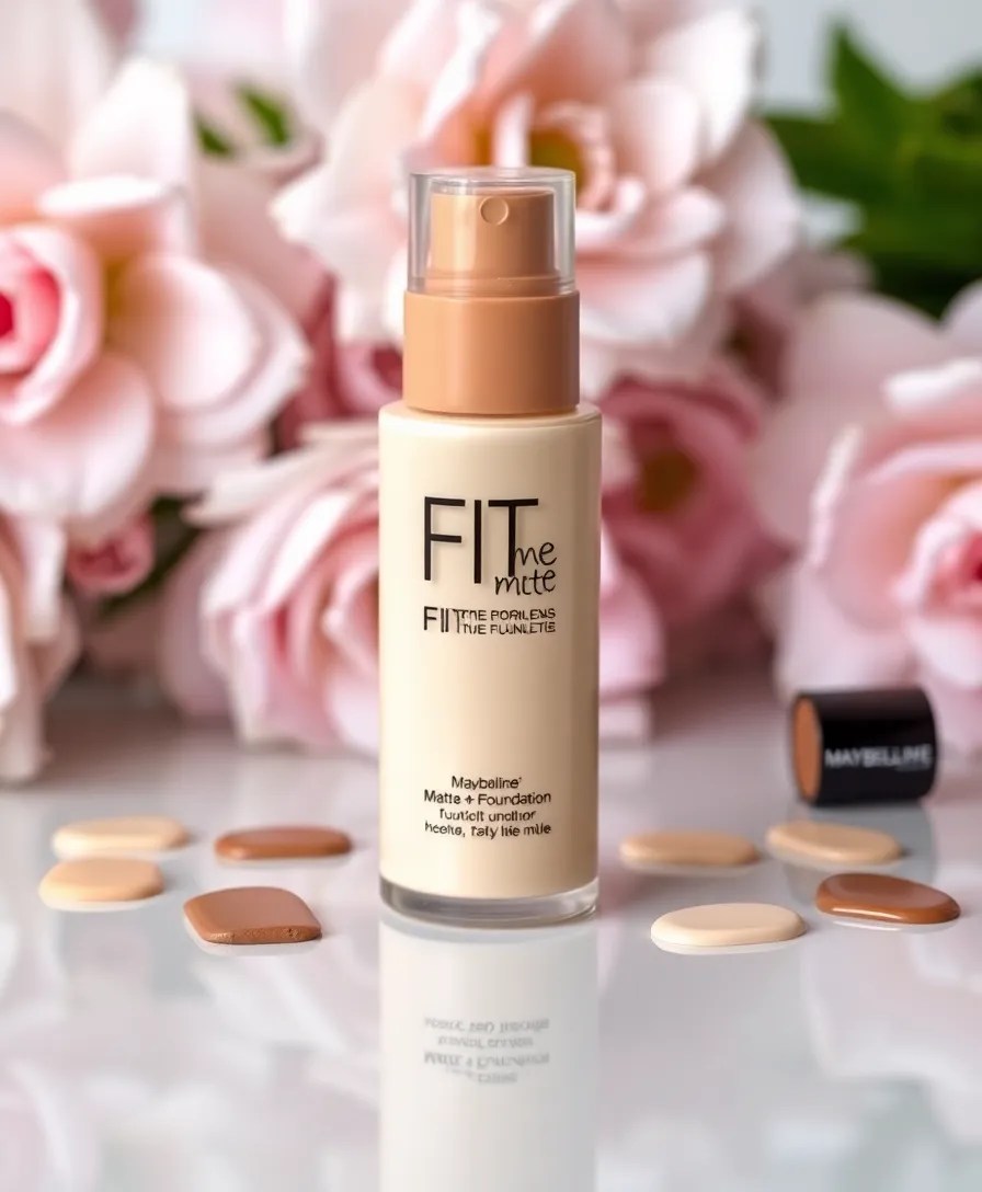 25 Best Affordable Makeup Products You Can't Live Without (Find Out #15!) - 1. Maybelline Fit Me Matte + Poreless Foundation