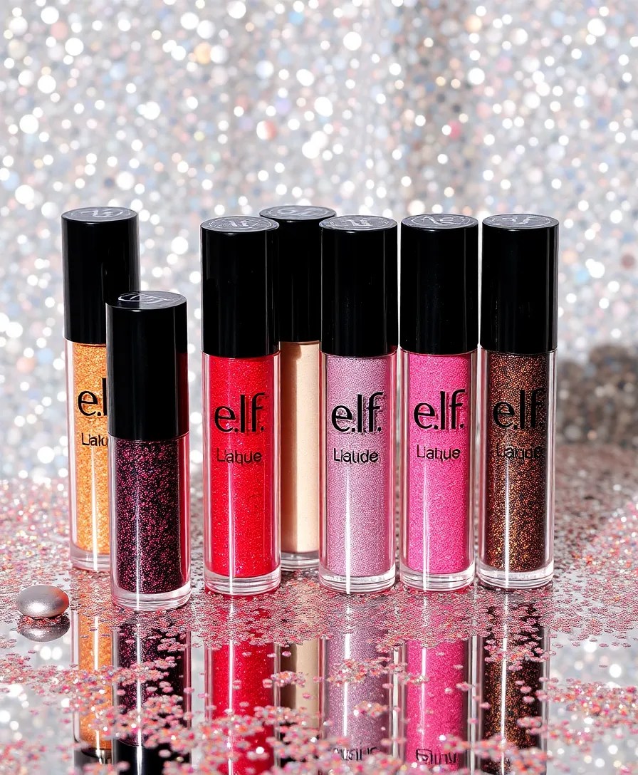 25 Best Affordable Makeup Products You Can't Live Without (Find Out #15!) - 14. e.l.f. Cosmetics Liquid Glitter Eyeshadow